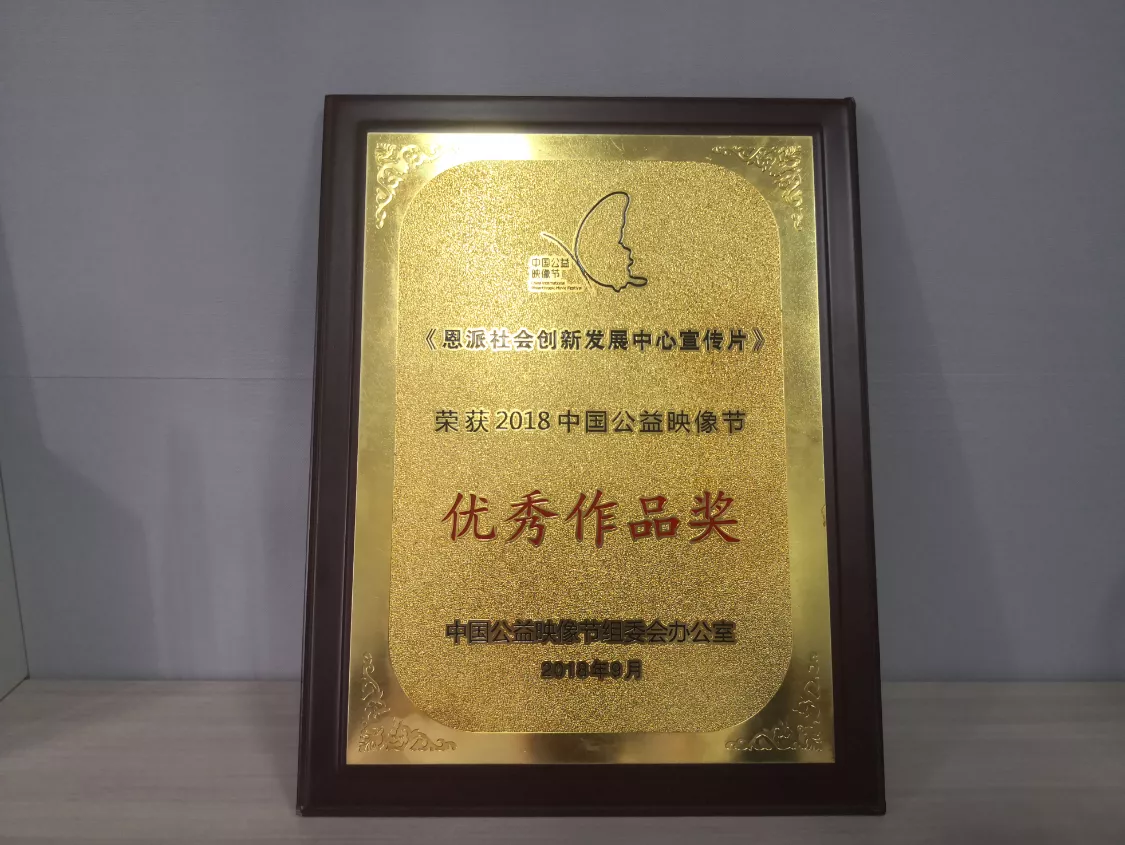 《恩派社会创新发展中心宣传片》2018中国公益映像节“优秀作品奖"。